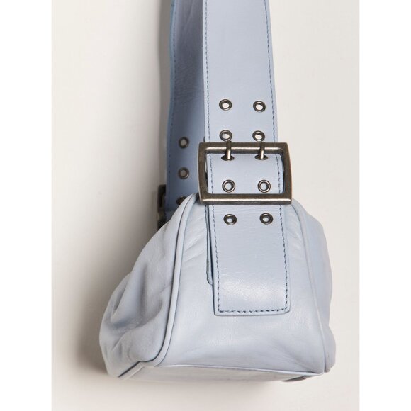 🆕 FREE PEOPLE Arm Candy Bag / Chambray - Picture 7 of 8